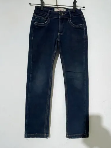 Calça jeans Skinny elastano tamanho 8 anos