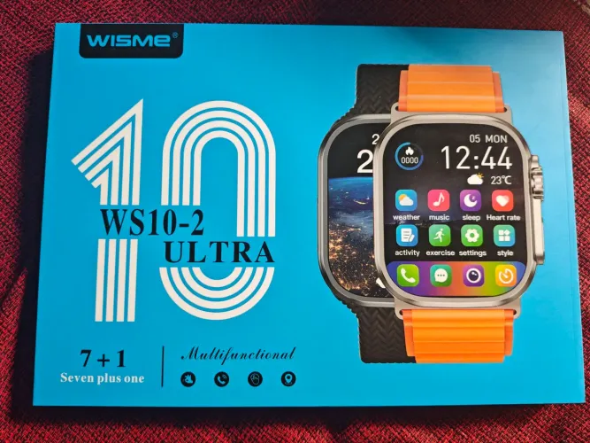 Relógio Smartwatch Kit WISME - WS10 Ultra - NOVO