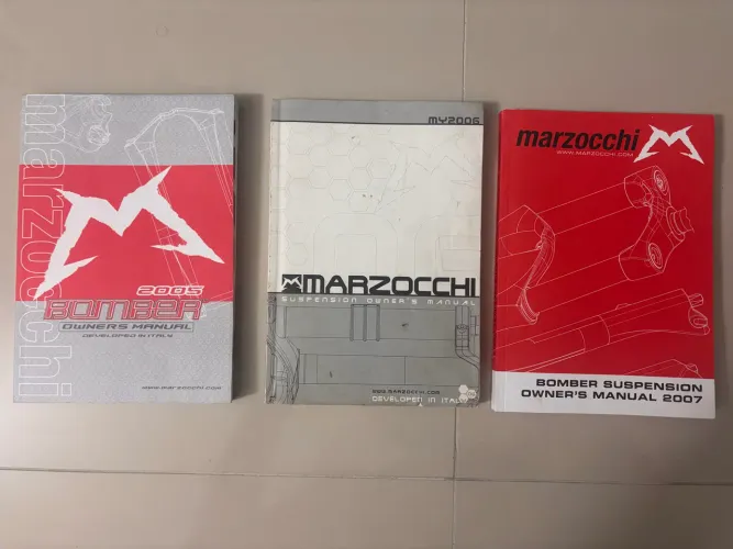 Manuais Marzocchi bomber