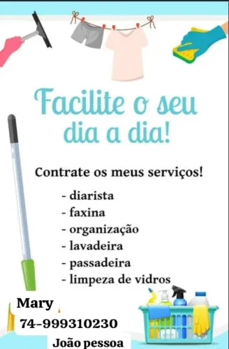 Faxineira e diarista