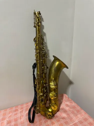 Saxofone Tenor Vintage Antigo - Sib - FUNCIONANDO PERFEITAMENTE