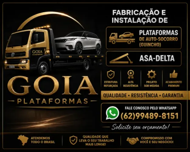 GOIÁ PLATAFORMAS | FABRICAÇÃO E INSTALAÇÃO DE PLATAFORMAS DE AUTO-SOCORRO E ASA-DELTA