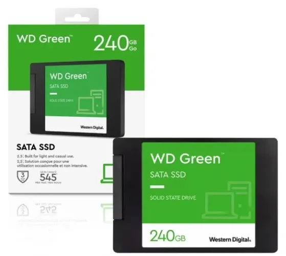 SSD 240GB SATA Iii 2,5pol. Western Digital WD Green WDS240G2G0A