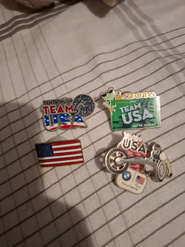Pins colecionáveis Olímpiadas e Paralimpíadas Rio 2016