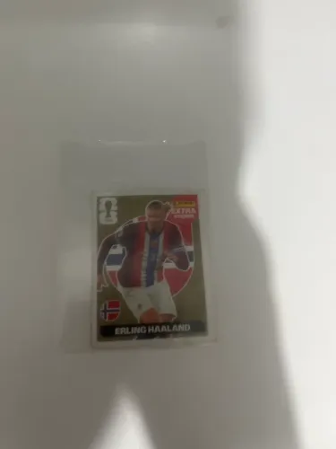 Halland ouro extra sticker copa do mundo 2026