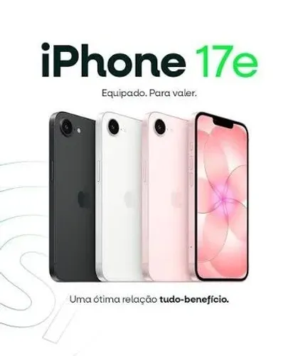 iPhone 17e 256GB NOVO GARANTIA APPLE