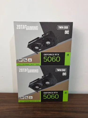Placa de Video Zotac RTX 5060 Twin Edge 8GB OC GDDR7 (lacrada)