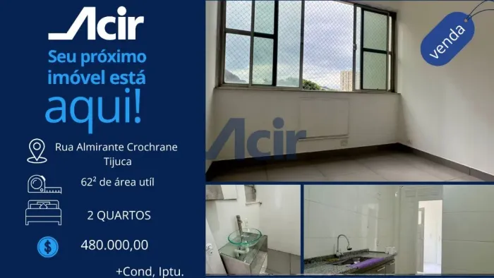 ACIR ADMINISTRADORA- APARTAMENTO 2 QUARTOS COM VAGA- R$480.000,00