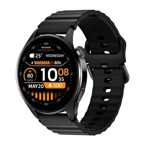 HAYLOU Watch 4S Smartwatch, com GPS, tela AMOLED 1,43, Bluetooth, Lacrado