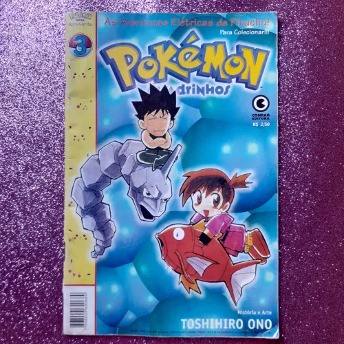 Pokémon Quadrinhos N° 3 As Aventuras Elétricas De Pikachu! (Usado)