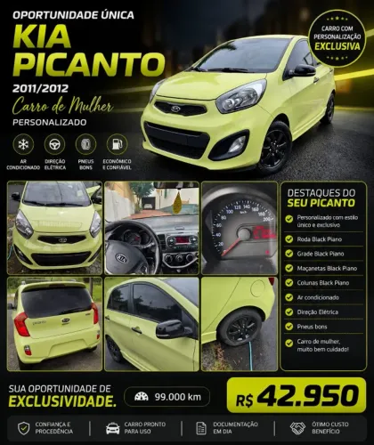 Kia Motors Picanto EX 1.1/1.0/ 1.0 Flex Aut. 2012