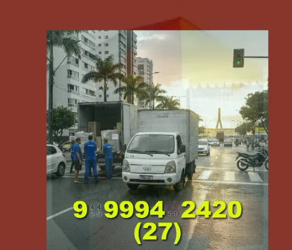 Frete para Jardim da Penha, Praia do Canto e Praia da Costa! Agende já!