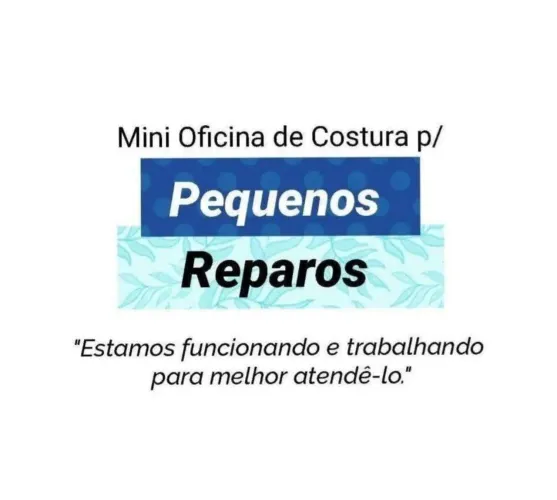 Conserto / Reparo e ajustes de roupas 