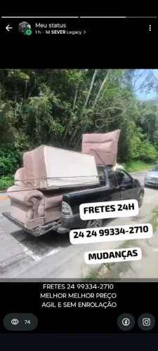 MUDANÇA E FRETE PEQUENO MELHOR PREÇO