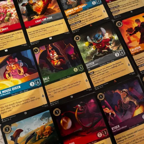 TCG Cards Lorcana Disney Reign of Jafar Set 08 Kit 12 Cartas