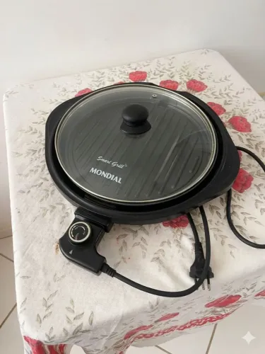 Grill Eletrico Mondial 127v Pra ontem!!