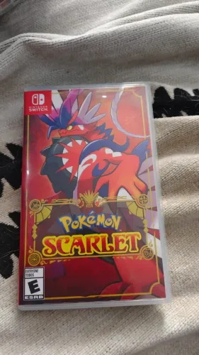 Jogo Pokemon Scarlet Nintendo switch Midia Fisica fisico