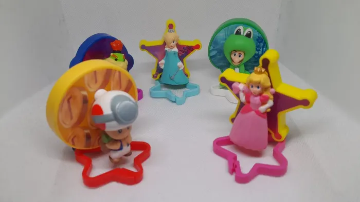 Lote chaveiro Mario McDonald's