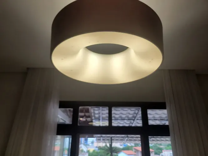 Luminaria lustre redondo sushi