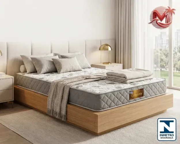 Colchão Casal D33 Imperial 138x188x14 - Bonaflex