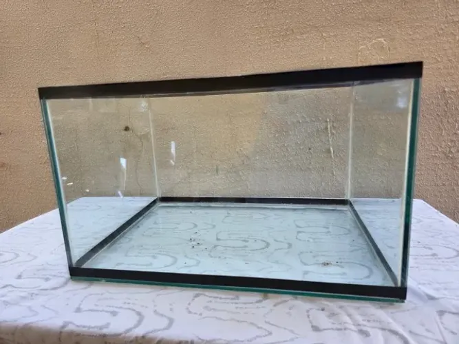 Aquário de Vidro 54 Litros 50x30,5x36 cm Vidro 6 mm