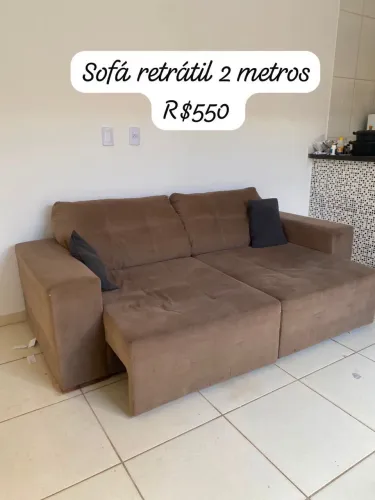 Sofa retratil 2 metros