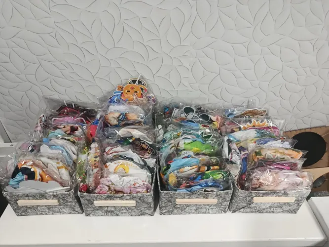 Desapego de decoração de festa