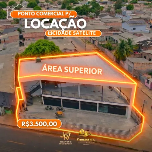 PONTOS COMERCIAL PARA LOCAÇÃOS ? Bairro Cidade Satélite