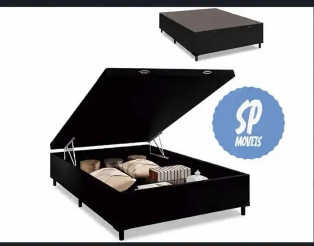 Base Baú Viúva - Espaço e Praticidade para Seu Quarto