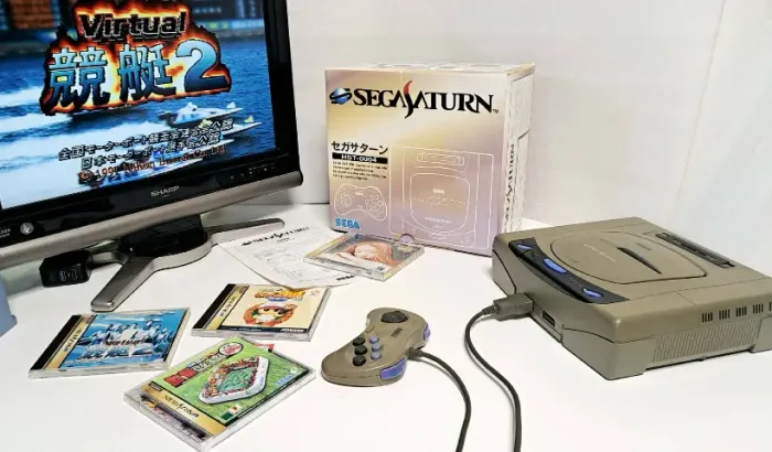 Sega Saturno Jap (53009971) + Jogos - Serial Batendo (Usado)