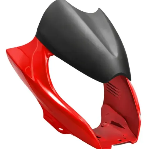 Carenagem Farol Titan 150 Mix 2010 Preto Fosco Vermelho