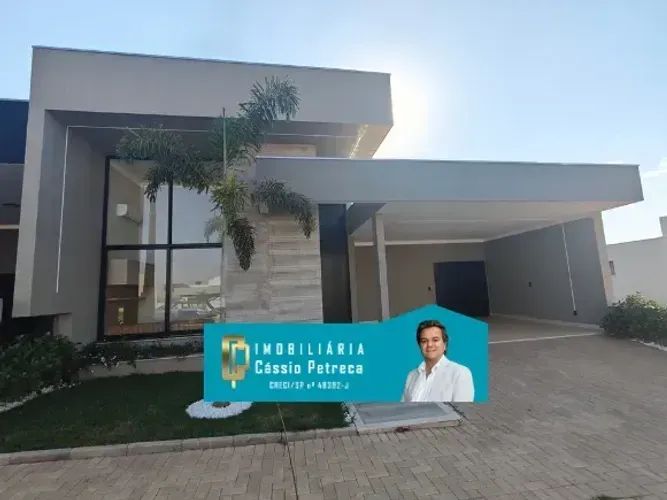 Casa Cond. Village Provence - 168 m2 - 3 quartos -  escritório - piscina