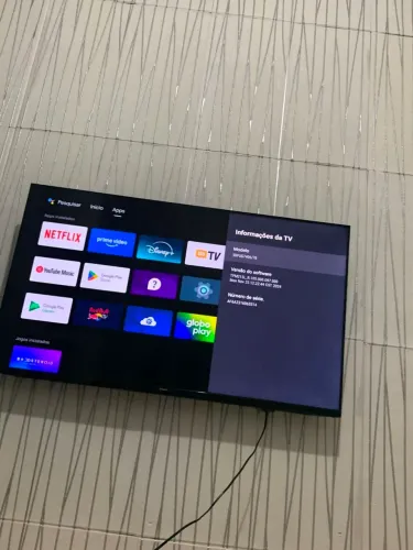 Smart TV  Philips Roku 4k" 50 polegadas 