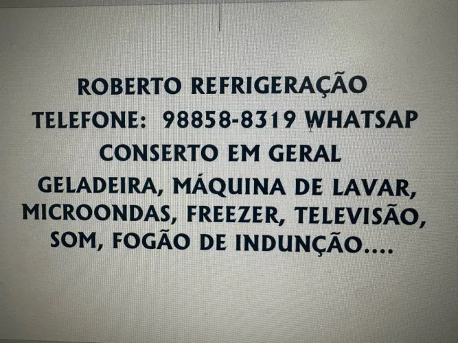 CONSERTO DE ELETRODOMÉSTICOS