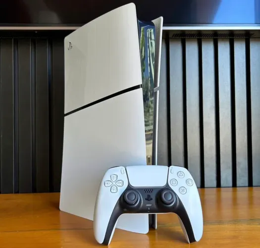 Ps5 slim funcionando perfeitamente