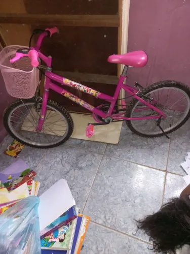 Bicicleta para crianças feminina