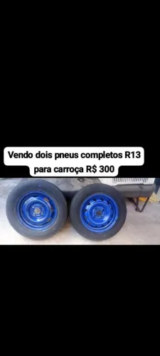 Vendo dois pneus aro 13 