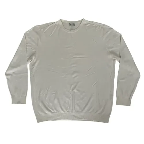 Casaco Zara Masculino Suéter Soft Branco-Marfim Tamanho GG