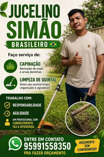 Capinação de quintal