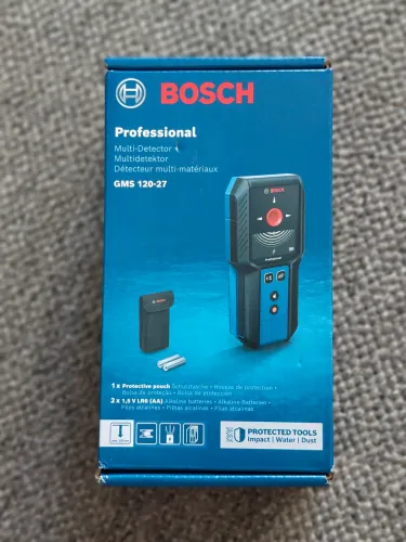 Bosch Detector de materiais até 120 mm GMS 120-27 - PRODUTO NOVO LACRADO