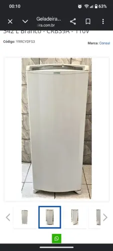 Geladeira Consul Fros fre