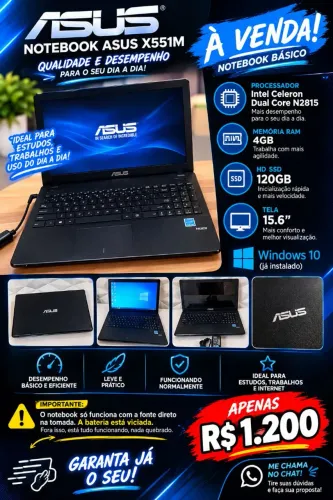 Notebook Asus X551M