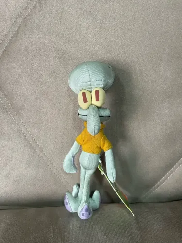 Pelúcia Original Bob Esponja - Lula Molusco - 28 cm