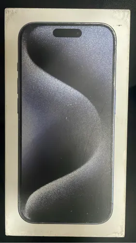 iPhone 15 pro 128BG azul titânio Novo