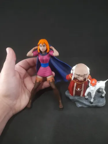 Figures Sheila, Mestre dos Magos e Uni sob encomenda.