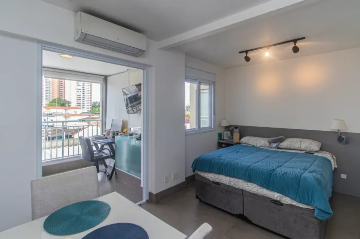 Apartamento para venda em Chácara Santo Antônio (Zona Sul) com 1 quarto, sendo 1 suíte, 32