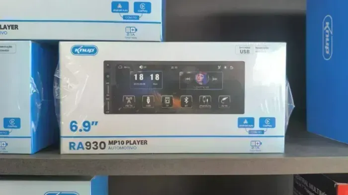 Multimidia mp5 6.9 polegadas 1 Din, nova e lacrada //