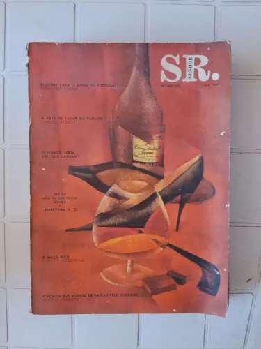 Revista Senhor julho 1959, março 1959, janeiro 1960 e março 1960