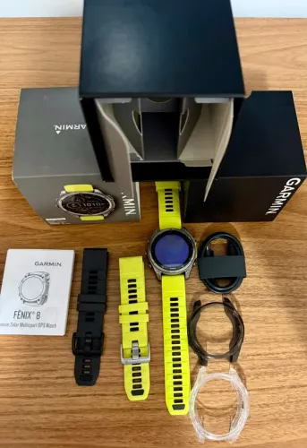 Relogio Garmin Fenix 8 Solar 47mm