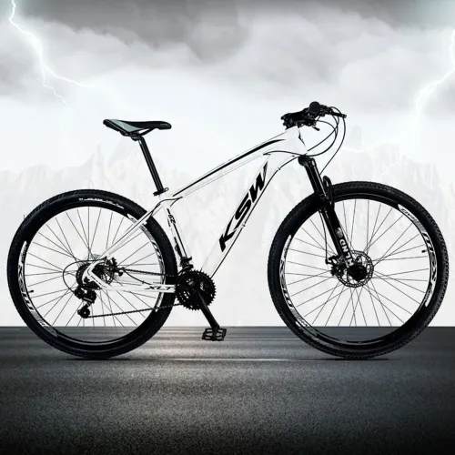 Bicicleta Aro 29 Ksw 18v Absolute Hidráulica Trava K7 11/40